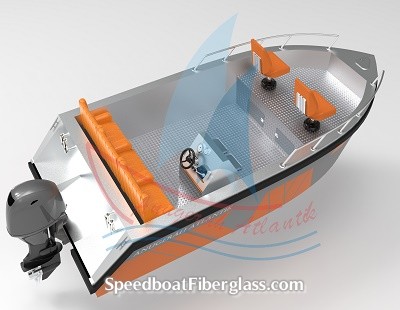 Fishing Boat Fiberglass 4-9m 3