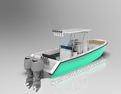 Fishing Boat Fiberglass 8-6m 5