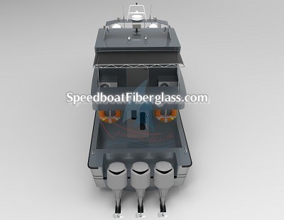 Speed Boat Fiberglass Express 5