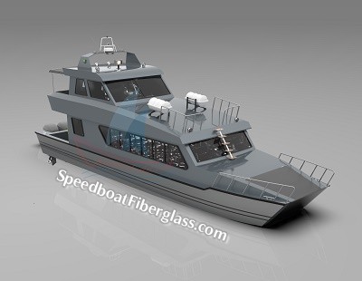 Speed Boat Fiberglass Express 7
